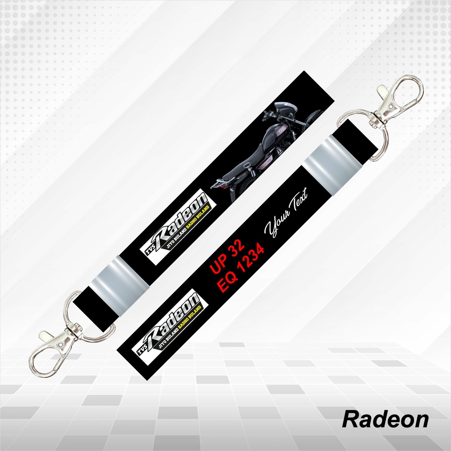 TVS Radeon - Personalized TVS Keychain - Wood, Acrylic, Metal Printed