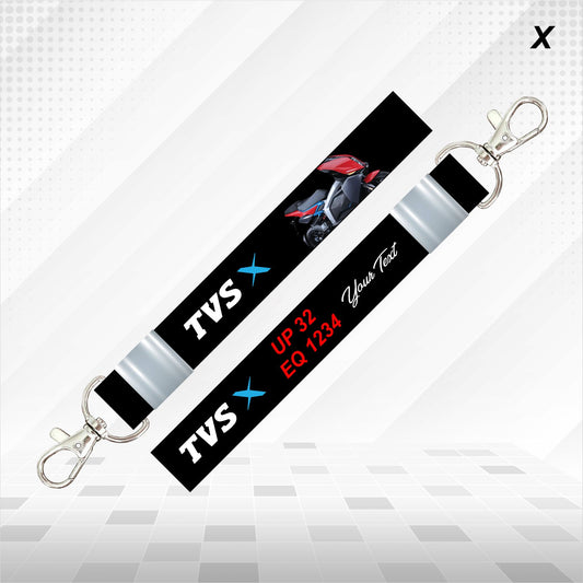 X Electric - Personalized TVS Keychain - Wood, Acrylic, Metal Printed