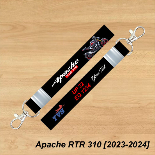 Apache RTR 310 [2023-2024] - Personalized TVS Keychain - Wood, Acrylic, Metal Printed