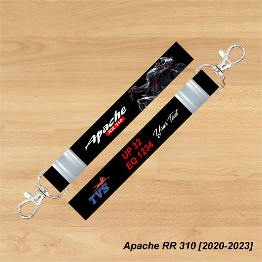 Apache RR 310 [2020-2023] - Personalized TVS Keychain - Wood, Acrylic, Metal Printed