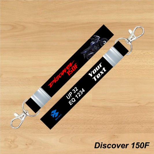 Discover 150F - Personalized Bajaj Printed Keychain or Lanyard