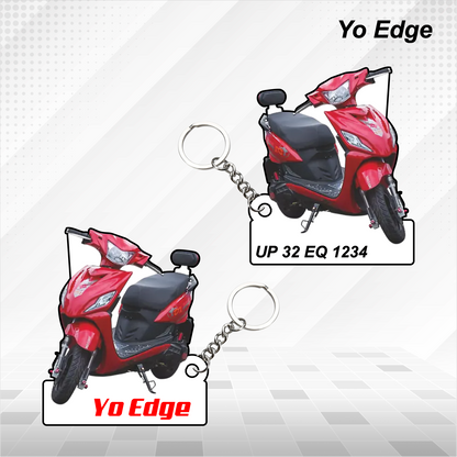 Yo Scooters - All Models - Personalized Yo Scooters Printed Keychain
