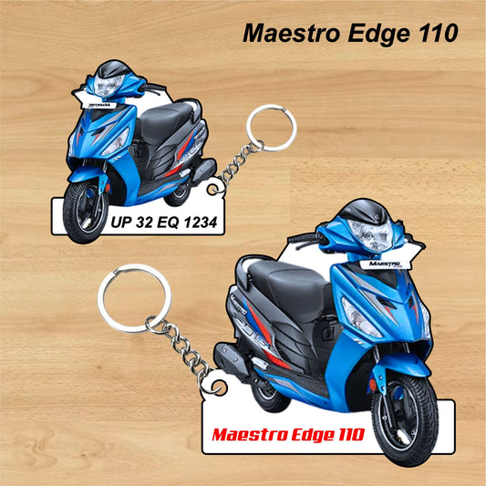 Maestro Edge 110  - Personalized Hero Keychain - Wood, Acrylic, Metal Printed