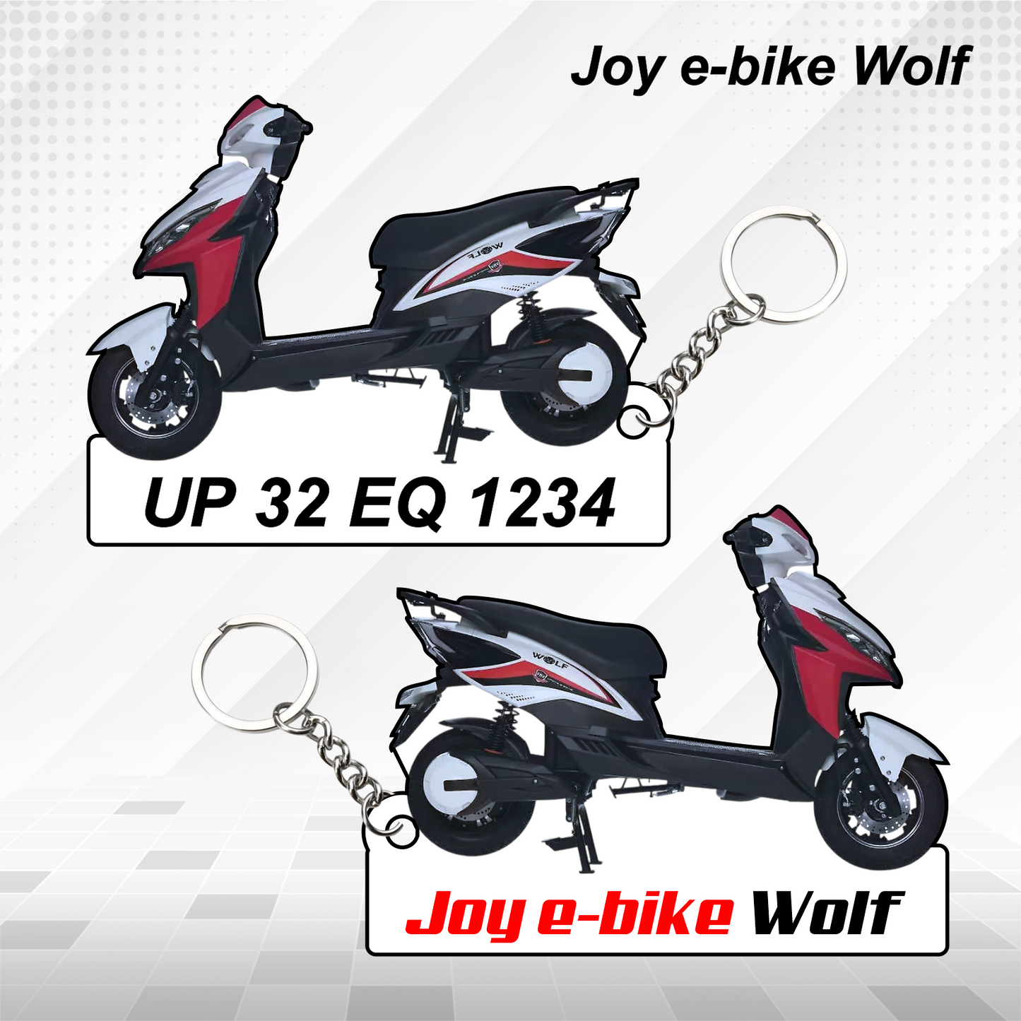 Joy e-bike - All Models - Personalized Joy e-bike Printed Keychain