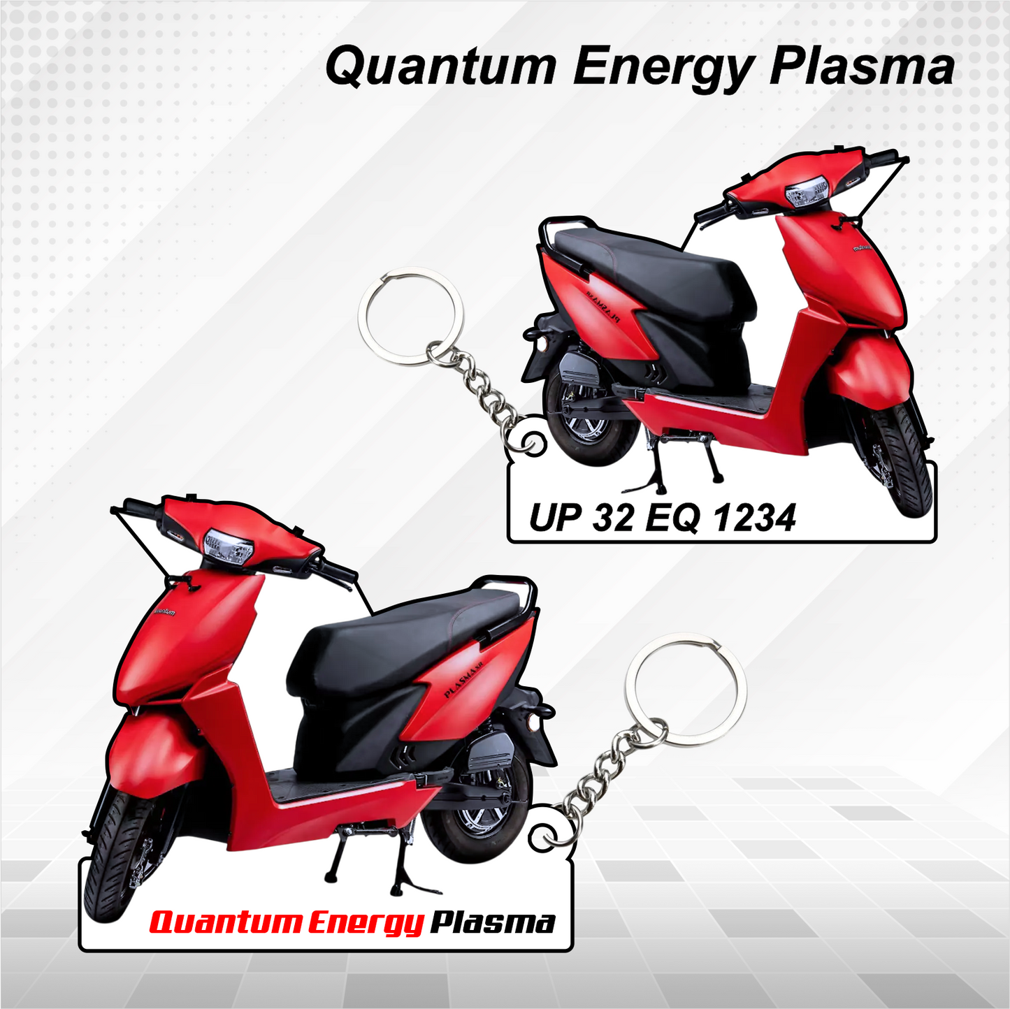 Quantum Energy - All Models - Personalized Quantum Energy Printed Keychain