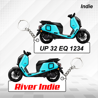 River Scooters - All Models - Personalized River Printed Keychain