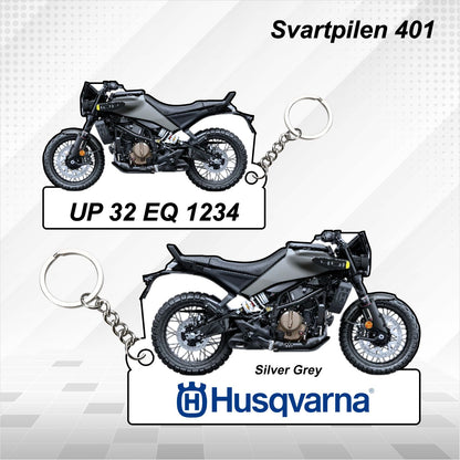 Husqvarna Bikes - All Models - Personalized Husqvarna Printed Keychain