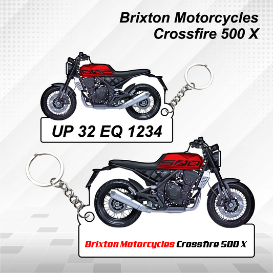 Brixton Motorcycles Bikes - All Models - Personalized Brixton Motorcycles Printed Keychain