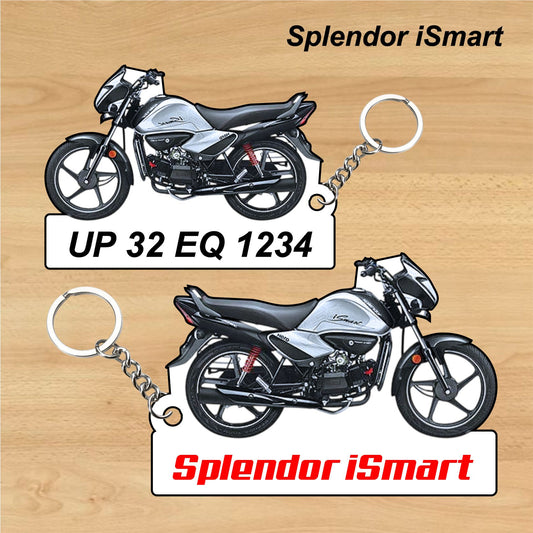 Splendor iSmart - Personalized Hero Keychain - Wood, Acrylic, Metal Printed
