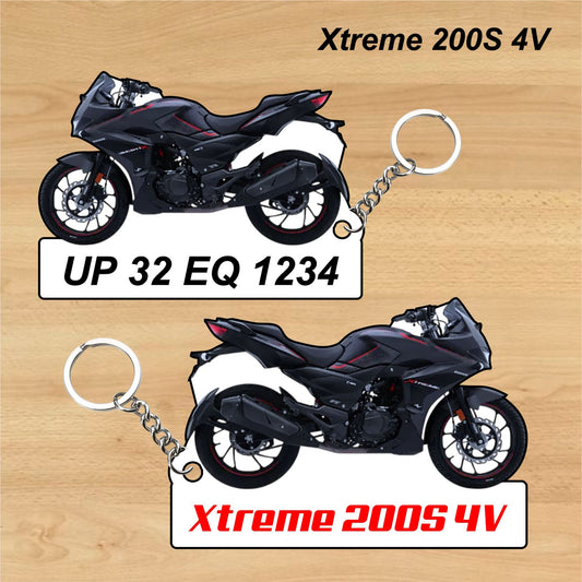 Xtreme 200S 4V - Personalized Hero Keychain - Wood, Acrylic, Metal Printed