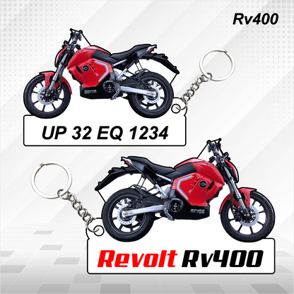 Revolt Bikes - All Models - Personalized Revolt Printed Keychain