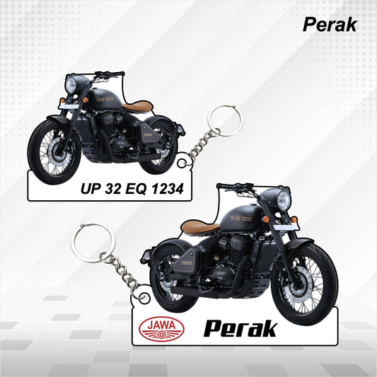 Jawa Perak - Personalized Jawa Keychain - Wood, Acrylic, Metal Printed