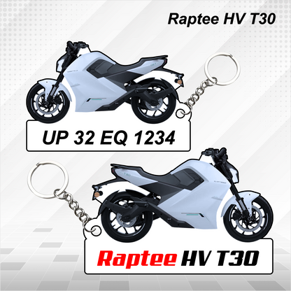 Raptee HV Bikes - All Models - Personalized Raptee HV Printed Keychain