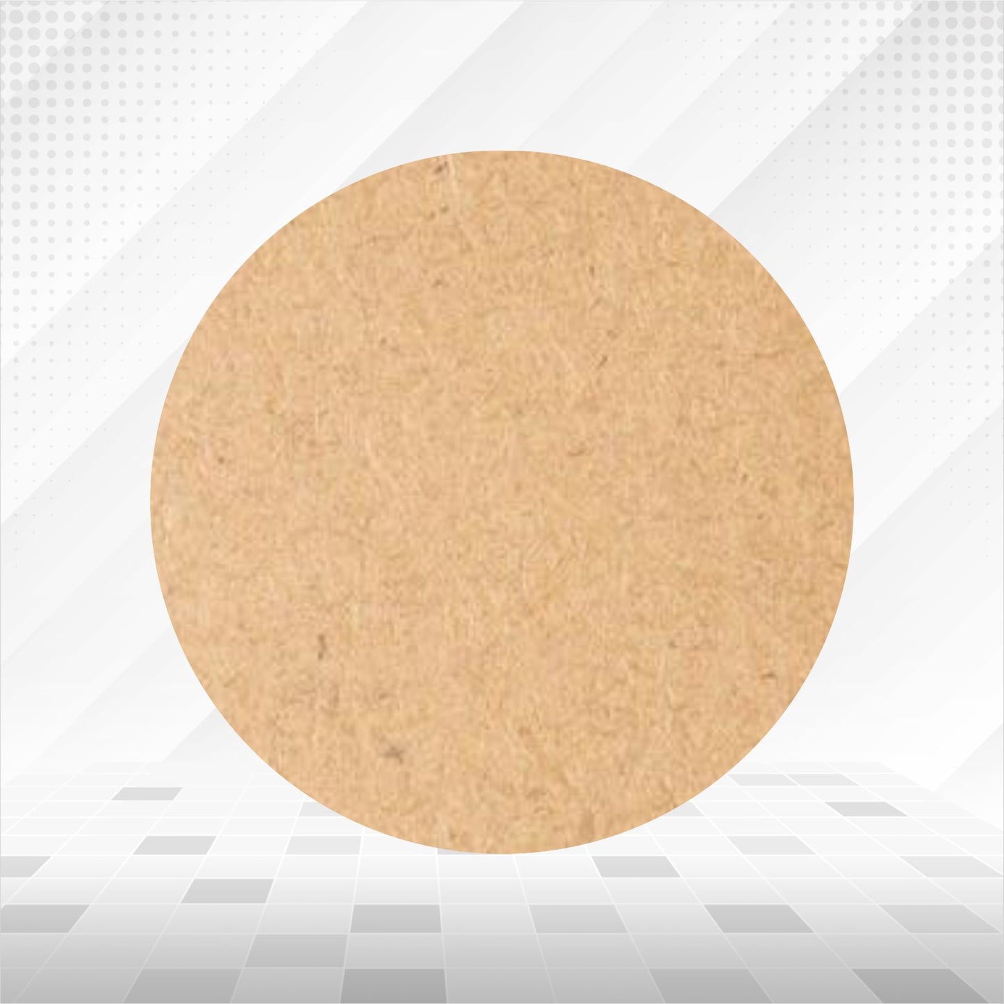 Round MDF Base [Thickness: 2mm to 25mm] – DIY Art, Painting & Resin Craft Board