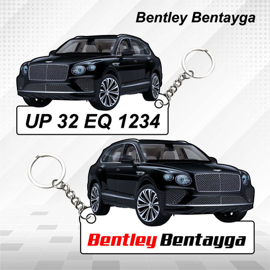 Bentley Cars - All Models - Personalized Bentley Printed Keychain