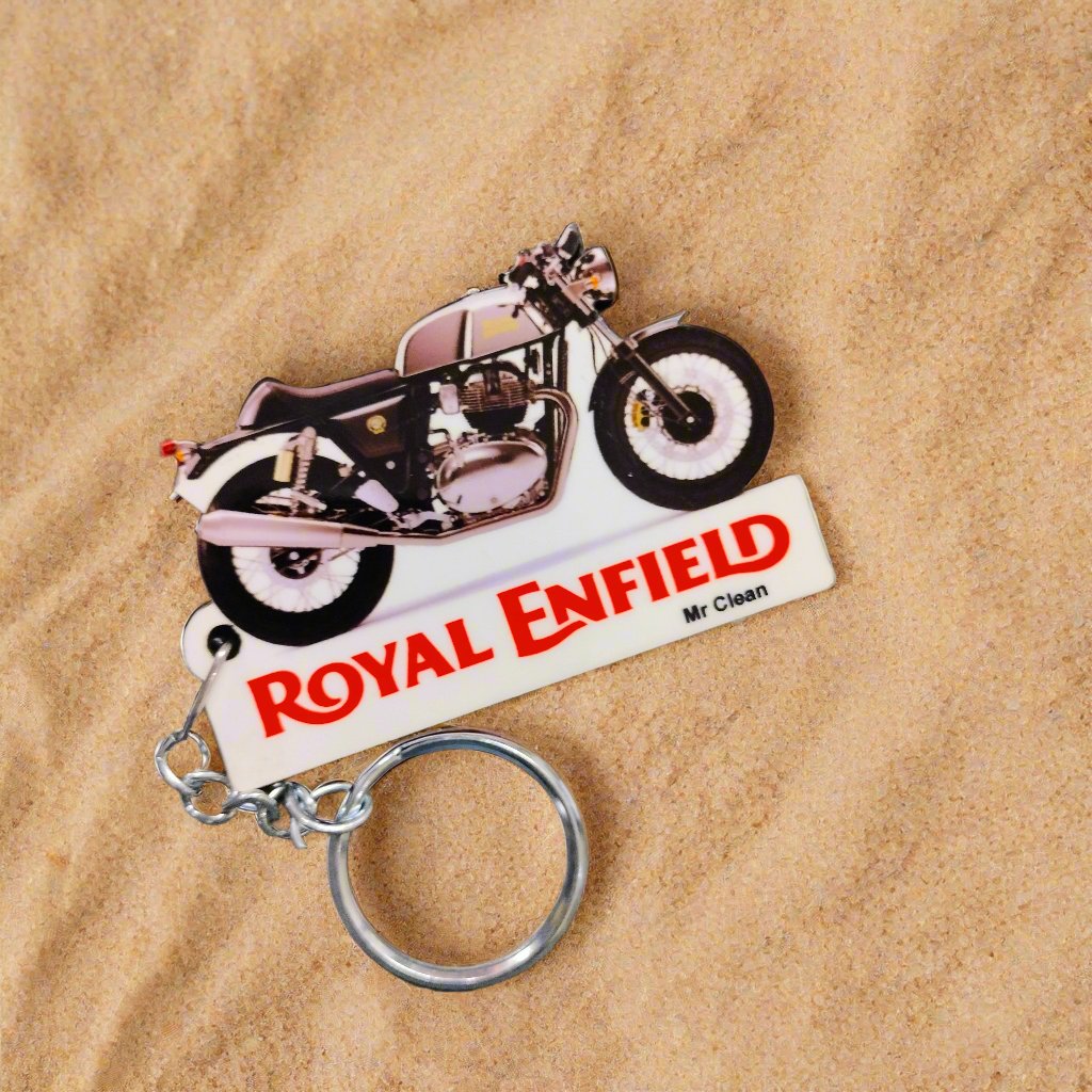 Continental GT 650 - Personalized Royal Enfield Keychain - Wood, Acrylic, Metal Printed