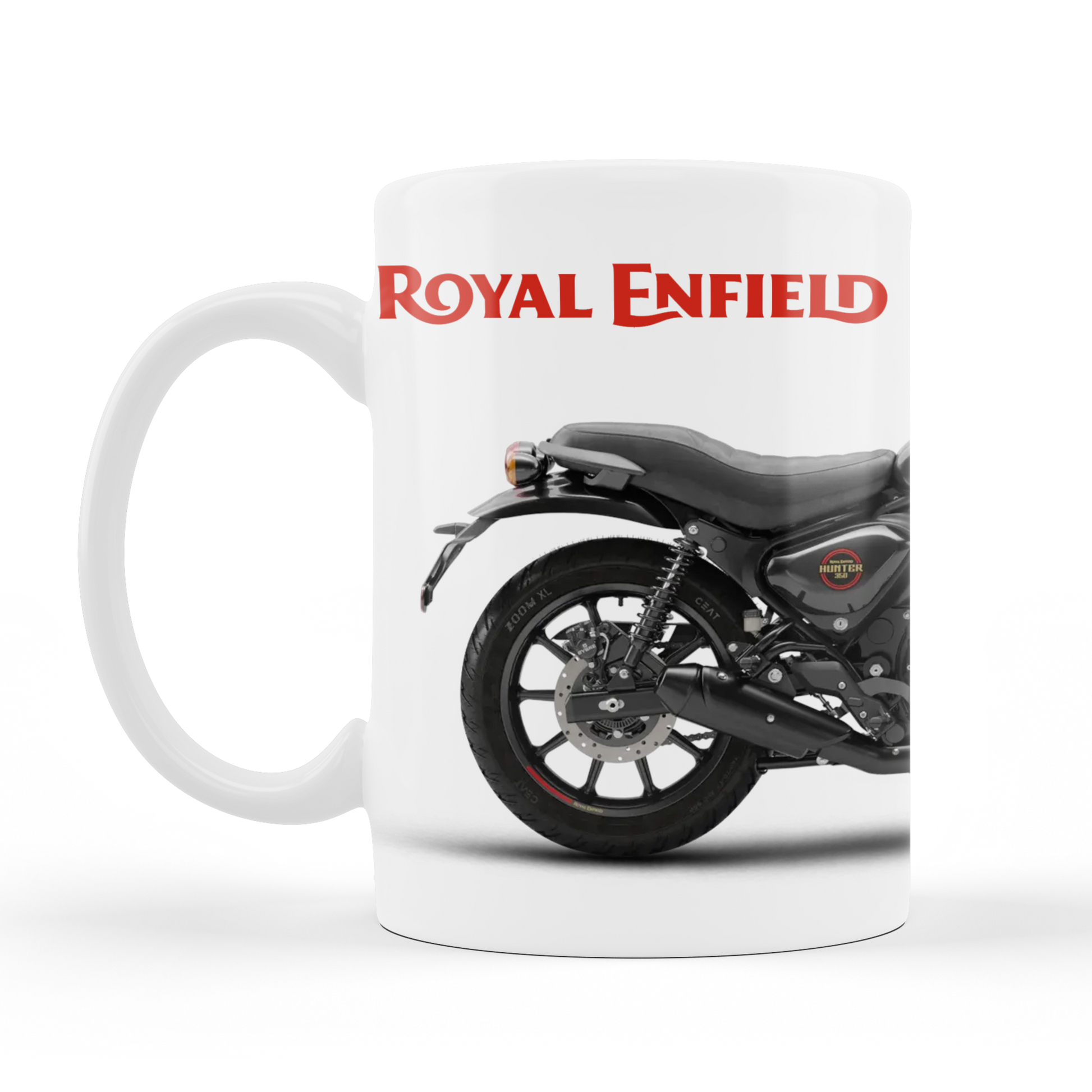 Hunter 350 - Personalized Royal Enfield Two-Sided Sublimation Keychain + Mug Combo