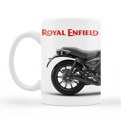 Hunter 350 - Personalized Royal Enfield Two-Sided Sublimation Keychain + Mug Combo