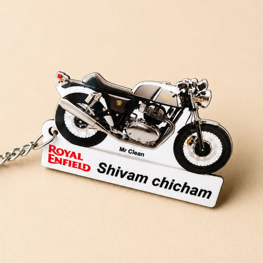 Continental GT 650 - Personalized Royal Enfield Printed Keychain