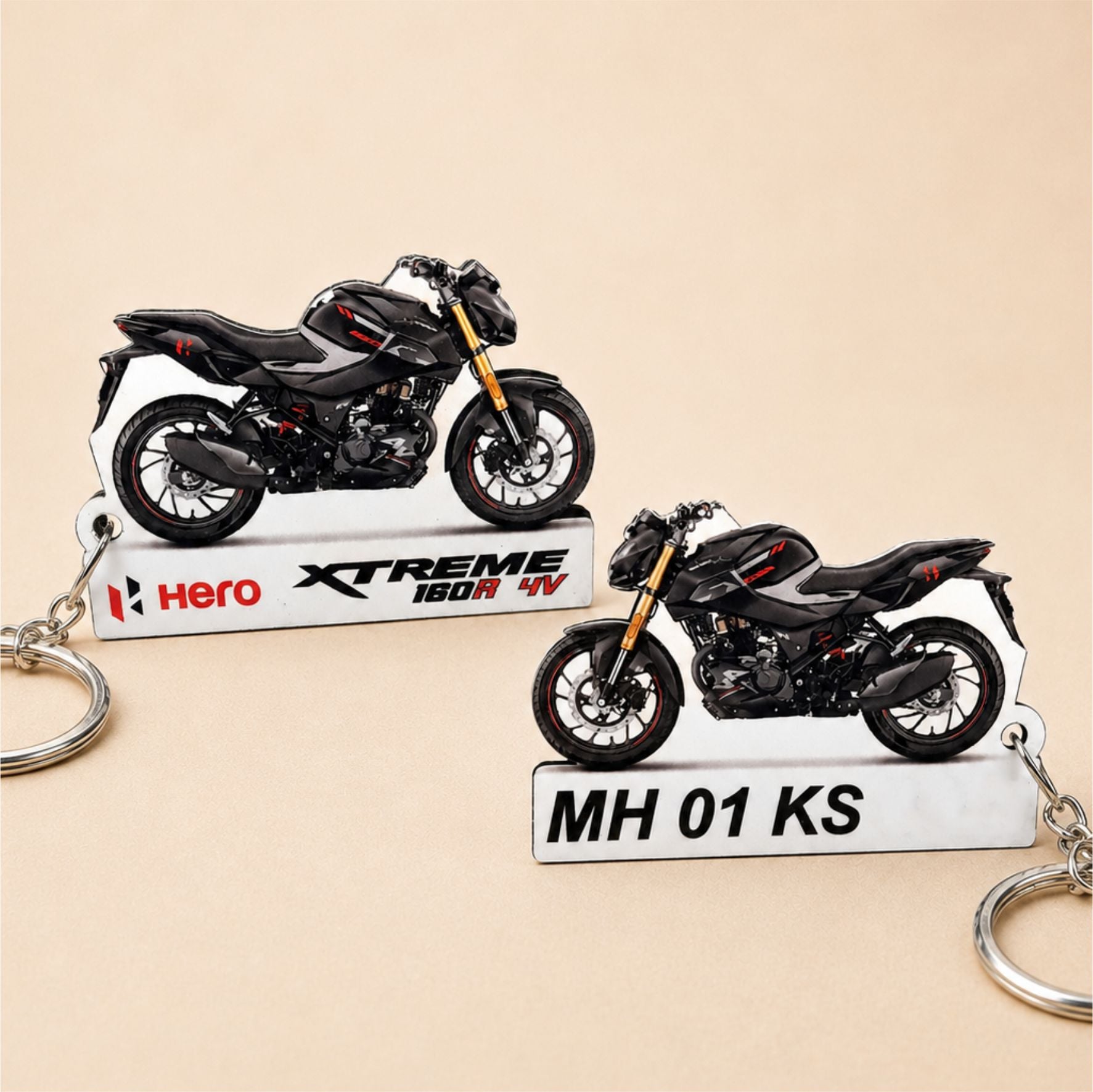 Suzuki Hayabusa Personalized Keychain - Wood, Acrylic & Metal | WoopX