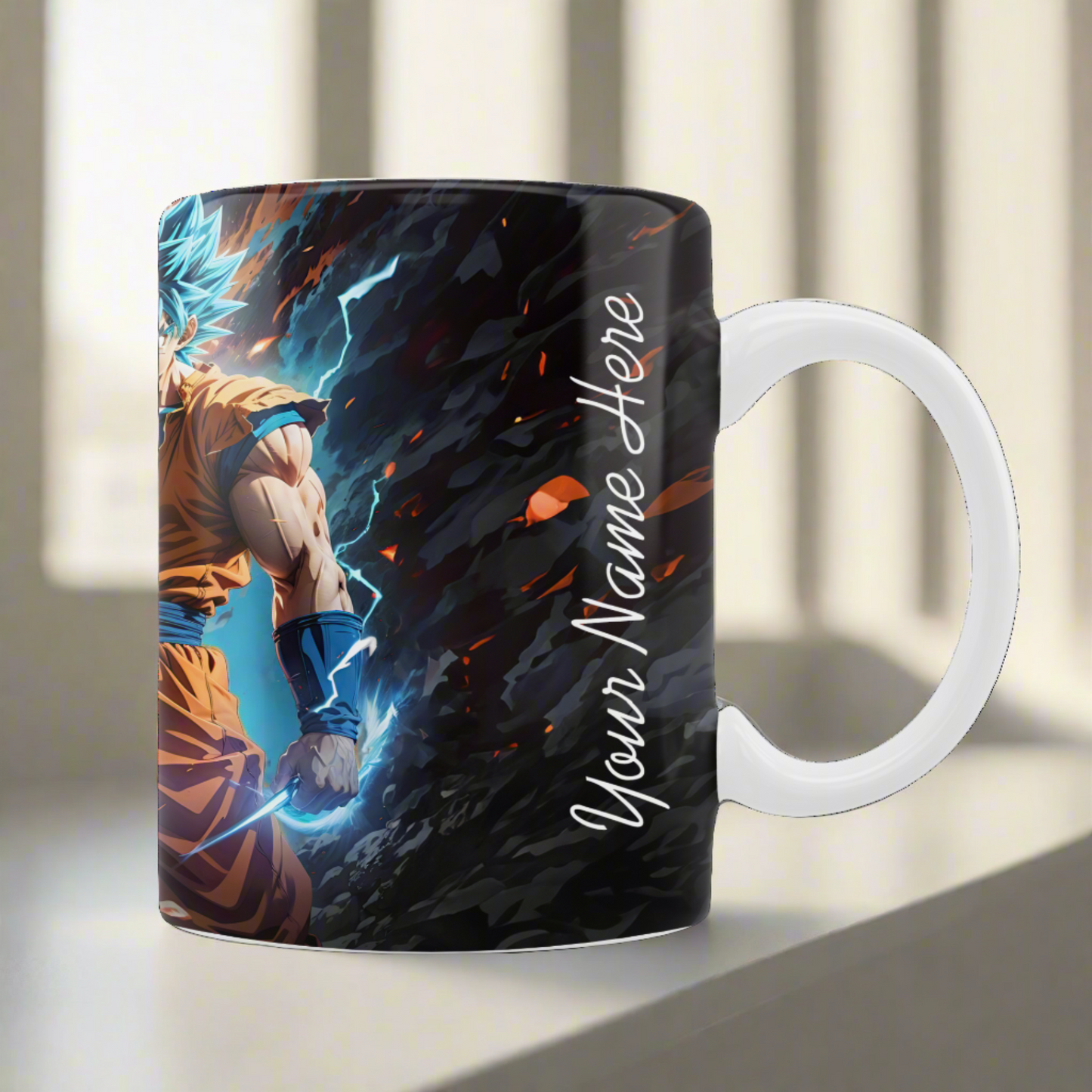 Goku Zenith UV Mug + Keychain Set - Exclusive Dragon Ball Z Gift