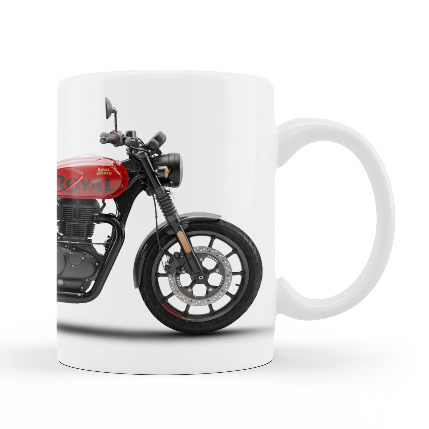 Hunter 350 - Personalized Royal Enfield Two-Sided Sublimation Keychain + Mug Combo