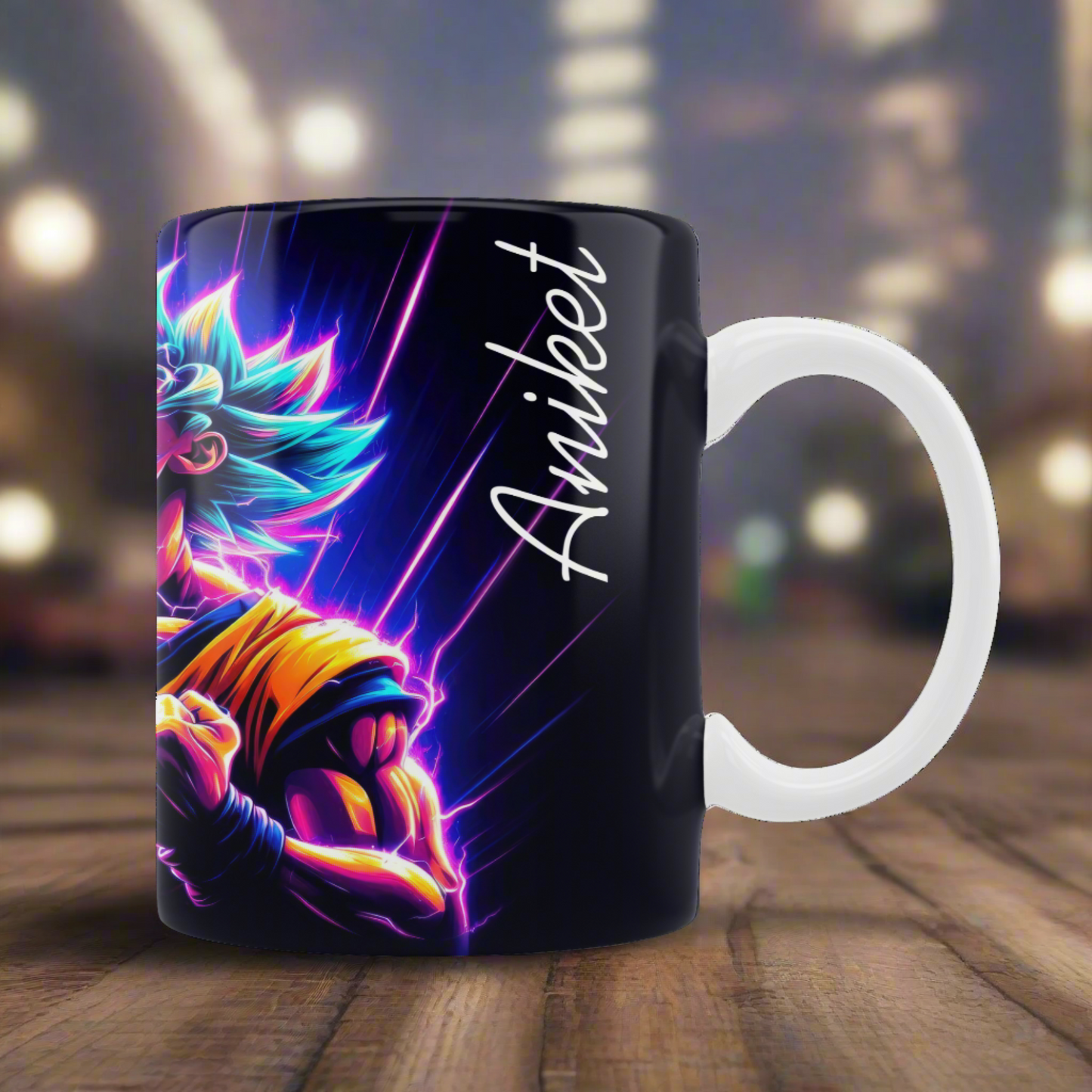 Goku's Ultimate Technique Mug + Keychain Set - Exclusive Dragon Ball Z Gift