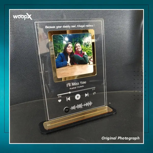 Customized Spotify Acrylic Music Plaque