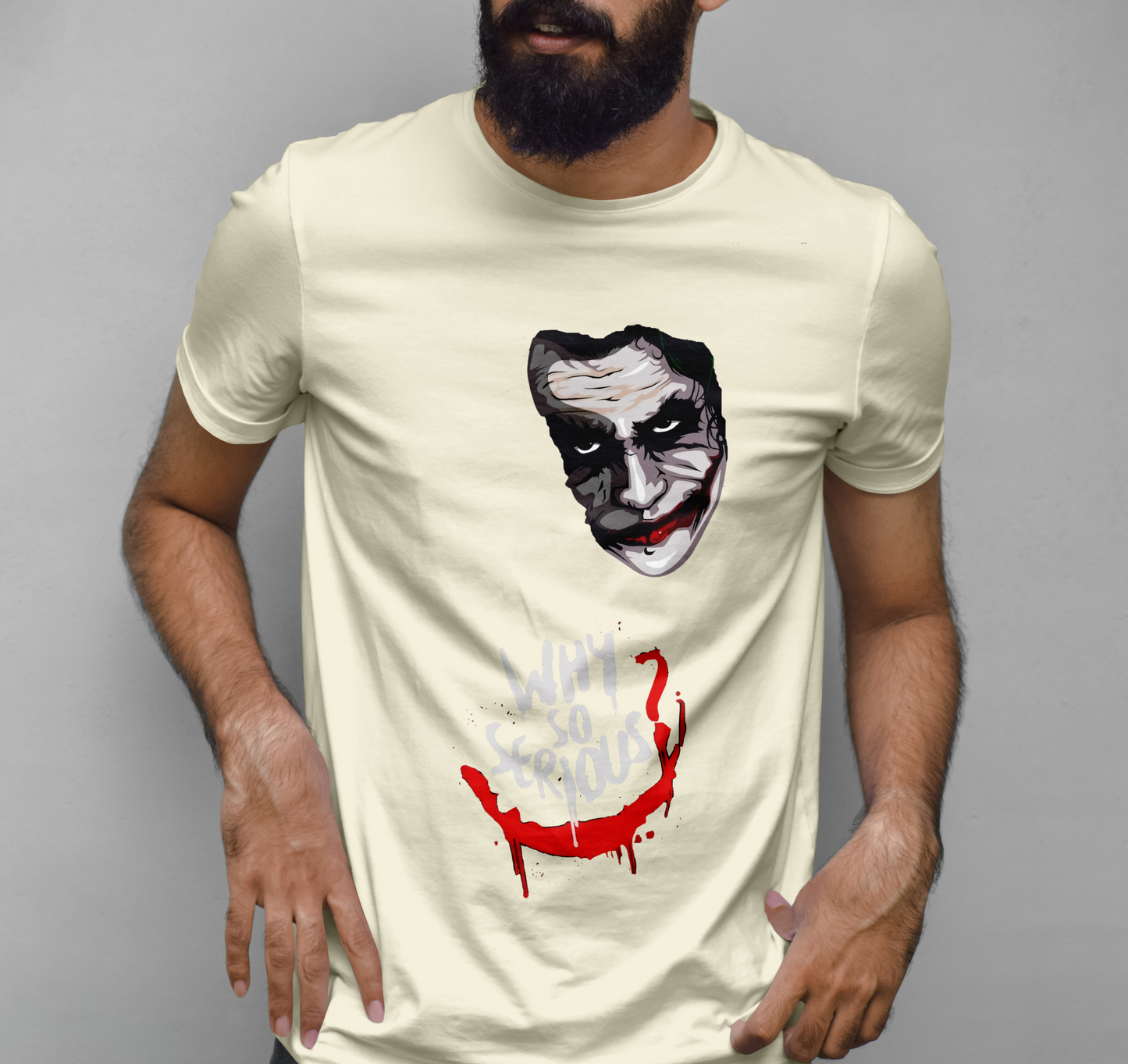 Joker - Why so Serious Graphic Printed T-shirt