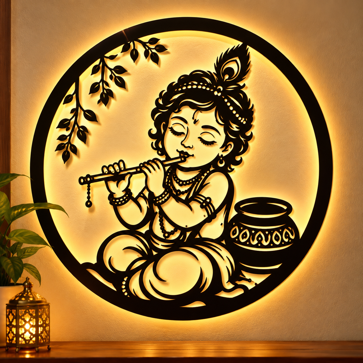 WALL ART LED KANHA
