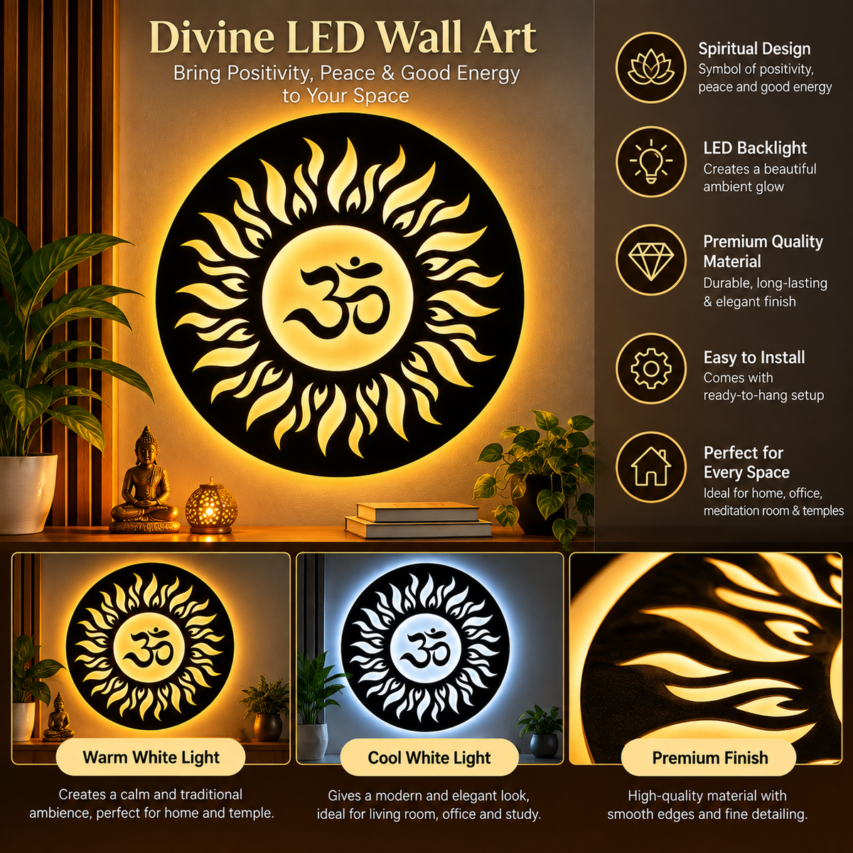 Om Wall Art 2
