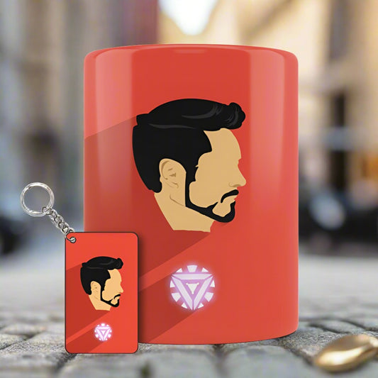 Iron Man Artwork 2017 Mug + Keychain Set - Marvel Collection