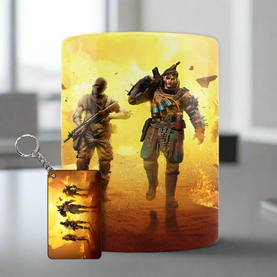 Call of Duty Mobile Season - 8 - 2020 Mug + Keychain Set - Gaming Collection