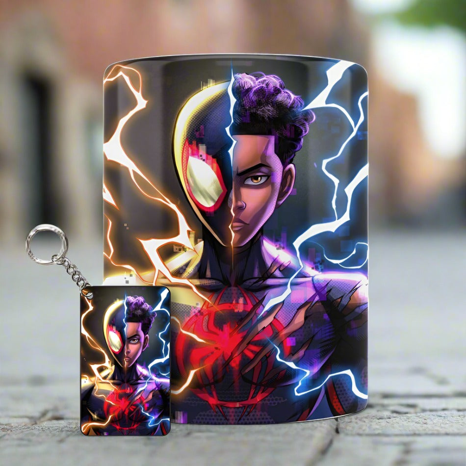 The Spectacle of Spider Man Mug + Keychain Set - Marvel Collection