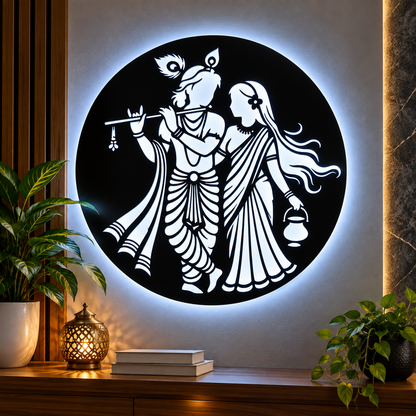 Krishna LED Wall Art - Design 4