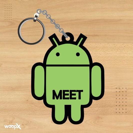 Personalised - Android Enthusiast Printed Keychain