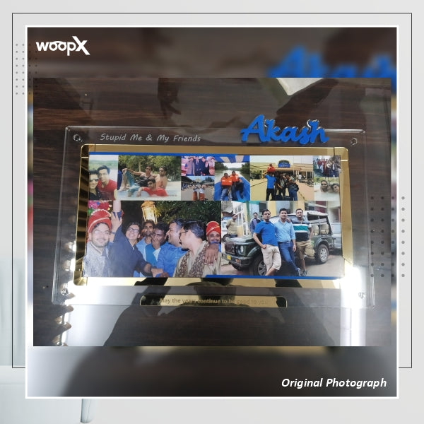 Personalized Transparent Acrylic Photo Frame