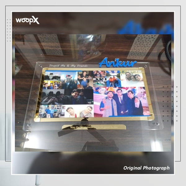 Personalized Transparent Acrylic Photo Frame